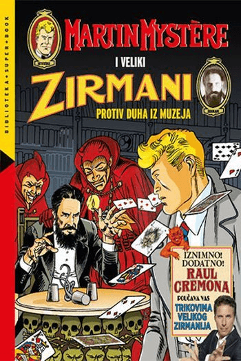 Super Book 13 - Martin Mystere i veliki Zirmani protiv duha iz muzeja (Strip) - naslovnica