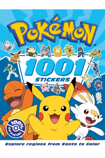 Pokemon: 1001 Stickers - naslovnica