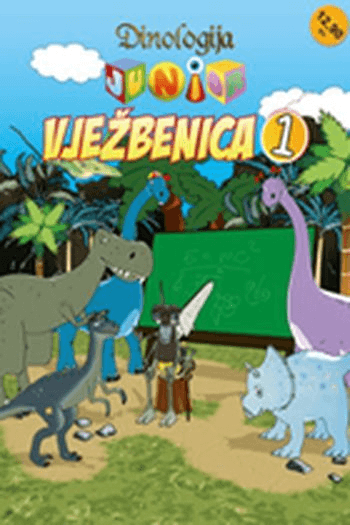 DINOLOGIJA JUNIOR,VJEŽBENICA1 - naslovnica