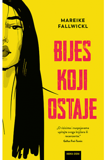 Bijes koji ostaje - naslovnica