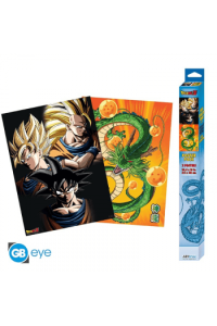 Dragon Ball - Set 2 Chibi Posters - Goku & Shenron (52X38)  X4 - slika proizvoda