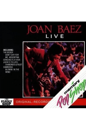 JOAN BAEZ - Live / Joan Baez CD - omot