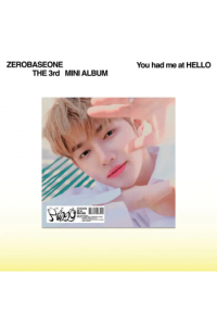 Zerobaseone - 3Rd Mini Album [You Had Me At Hello] [Digipack Ver [Zhang Hao Ver.] CD - omot