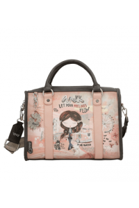 Torba fashion Anekke SS24 Peace&Love pink L-30x21x15cm 38821-189 P8 - slika proizvoda