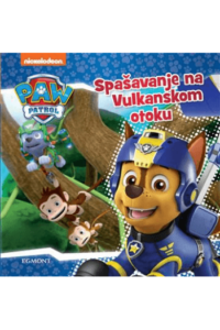 Paw Patrol: Spašavanje na vulkanskom otoku (Slikovnica) - naslovnica