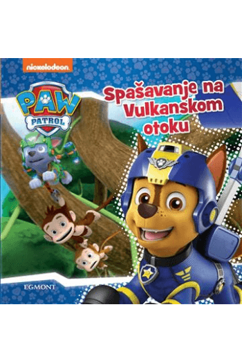 Paw Patrol: Spašavanje na vulkanskom otoku (Slikovnica) - naslovnica