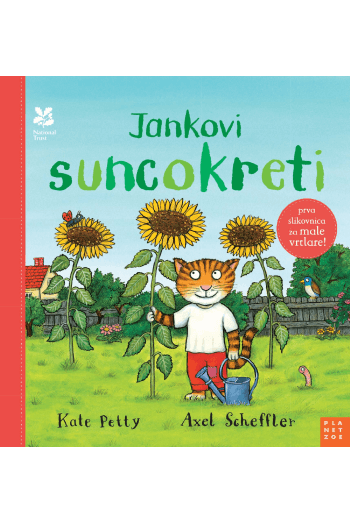 Jankovi suncokreti (Slikovnica) - naslovnica