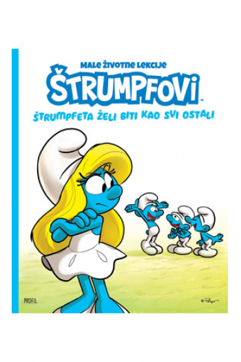 Štrumpfovi 3 - Štrumpfeta želi biti kao svi ostali (Strip) - naslovnica