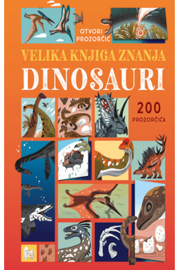 Velika knjiga Znanja: Dinosauri - naslovnica