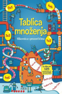 Tablica množenja - Slikovnica s prozorčićima - naslovnica