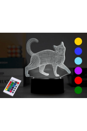 Lampa 3D na dodir iTotal promjena boja Cat XL2330 - slika proizvoda