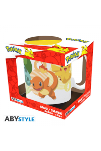Pokemon- Mug - 460 ml - Pikachu And Starters - Subli - Box - slika proizvoda
