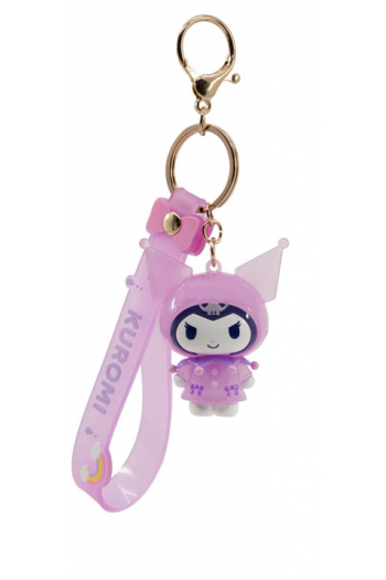 YuMe Hello Kitty Keychain & Strap Raincoat Series Kuromi - slika proizvoda