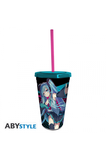 Hatsune Miku - Tumbler With Straw - 470Ml - Hatsune Miku - slika proizvoda
