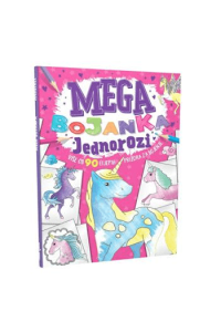 Mega Bojanka - Jednorozi - naslovnica