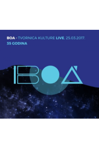 Boa - Tvornica kulture Live 35 godina CD - omot