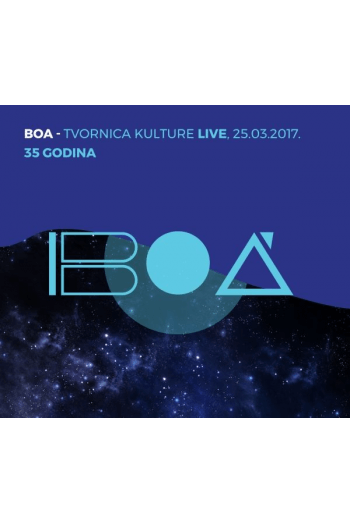 Boa - Tvornica kulture Live 35 godina CD - omot