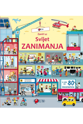 Zaviri u: Svijet zanimanja (Slikovnica) - naslovnica