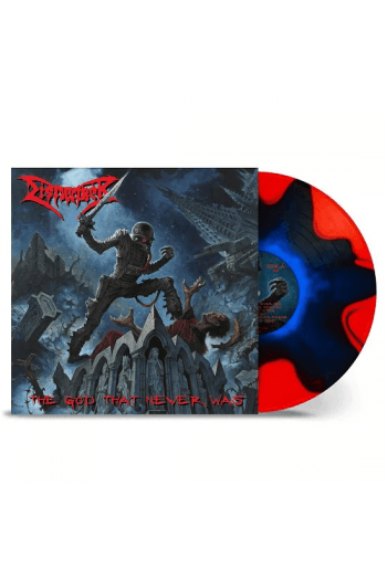 Dismember - The God That Never Was (Blue in Red Split Vinyl) LP - omot