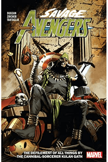Savage Avengers Vol. 5: The Defilement Of All Things By The Cannibal-Sorcerer Ku Lan Gath (Strip) - naslovnica