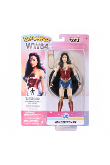 Noble Collection DC - WW - Wonder Woman Bendyfig (Classic Outfit) - slika proizvoda
