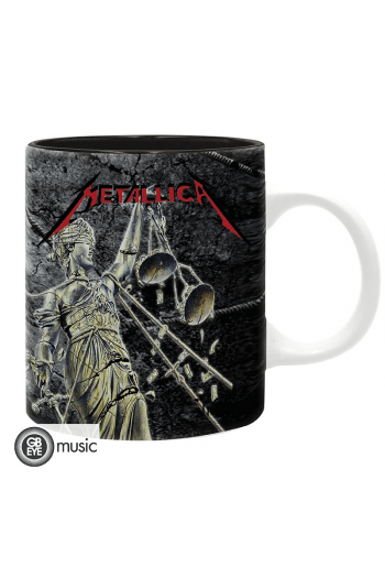 Metallica - Mug - 320 ml - ...And Coffee For Al - Subli - With Box - slika proizvoda