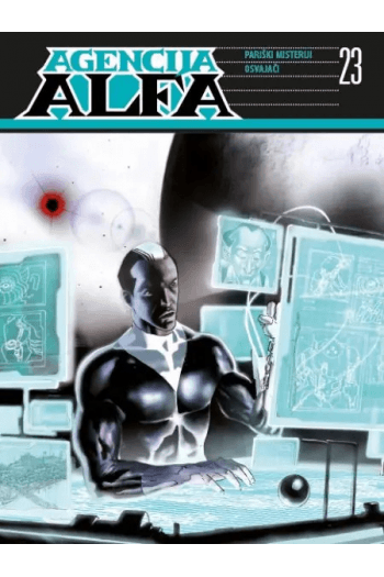 Agencija Alfa, 23. knjiga - Pariški misteriji / Osvajači (Strip) - naslovnica
