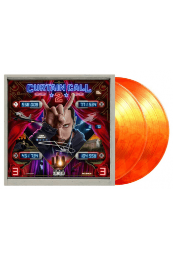Eminem - Curtain Call 2 (Fluorescent Orange Vinyl edition) LP - omot