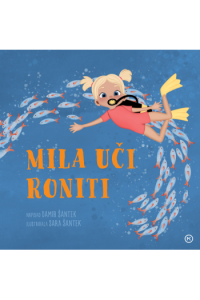 Mila uči roniti (Slikovnica) - naslovnica