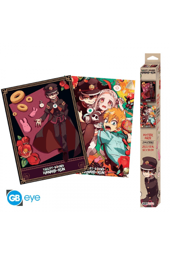 Toilet-Bound Hanako-Kun - Set 2 Posters Chibi 52X38 - Series 1 X4* - slika proizvoda