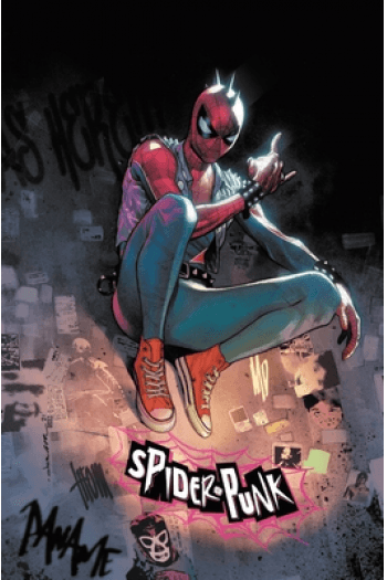 Spider-Punk: Battle Of The Banned #1-5 (Strip) - naslovnica