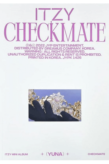 Itzy - Checkmate (Standard Edition) Yuna Version CD - omot