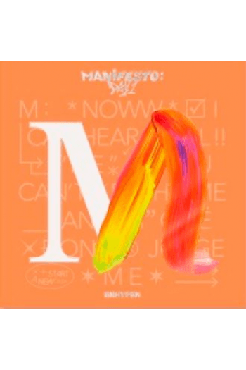 Enhypen - Manifesto : Day 1 (Engene Ver.) [M Ver.] CD - omot