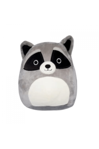 SQU: SQUishmallows 20cm W19 - Rocky - Sivi Rakun S Bijelim Trbuhom