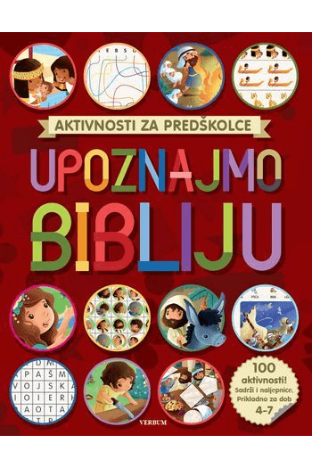 Upoznajmo Bibliju - aktivnosti za predškolce - naslovnica