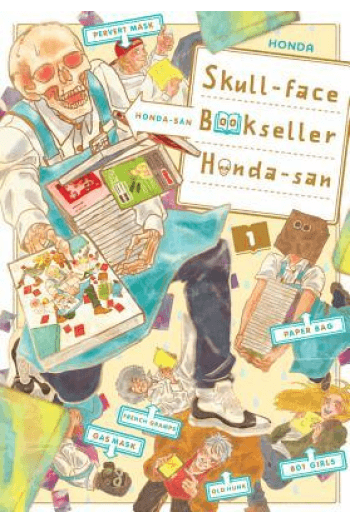 Skull-Face Bookseller Honda-San, Vol. 1 (Manga) - naslovnica
