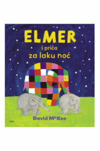 Elmer i priča za laku noć (Slikovnica) - naslovnica