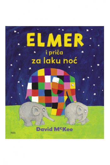 Elmer i priča za laku noć (Slikovnica) - naslovnica