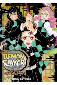 Demon Slayer: Kimetsu no Yaiba: The Official Coloring Book 3 (Manga) - naslovnica