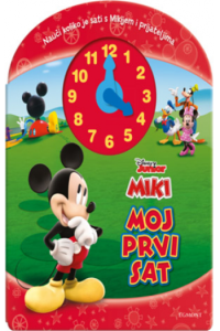 Moj prvi sat Miki (Slikovnica) - naslovnica