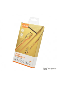 USB Kabel LDNIO LS651 brzi 30W, 1m Lightning zlatni - slika proizvoda