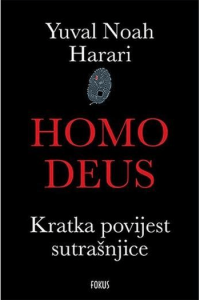 Homo Deus: Kratka povijest sutrašnjice - naslovnica