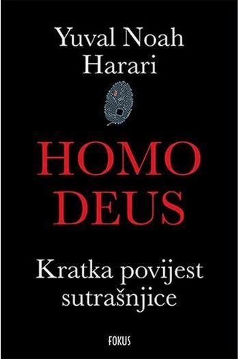 Homo Deus: Kratka povijest sutrašnjice - naslovnica