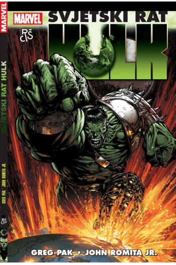 Svjetski rat Hulk (Strip) - naslovnica