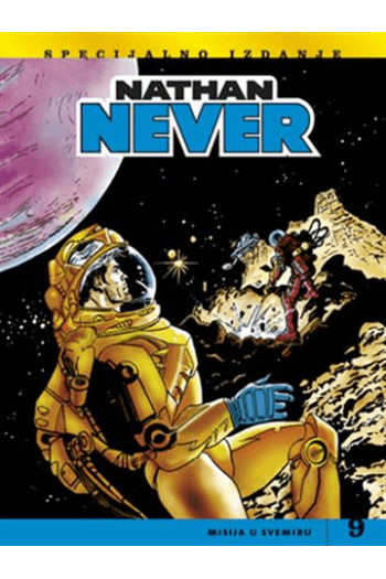 Nathan Never specijal 09: Misija u svemiru (Strip) - naslovnica