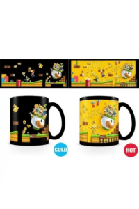 Pyramid Super Mario (Gold Coin Rush) Heat Change Mug - slika proizvoda