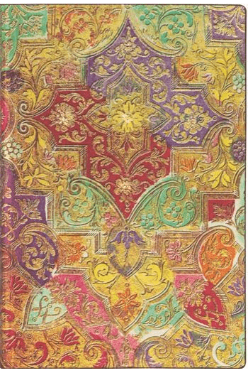 Notes 9,5x14cm - mini crte 102L bez zatvaranja Bavarian Wild Flower Paperblanks FB7264-5 - slika proizvoda