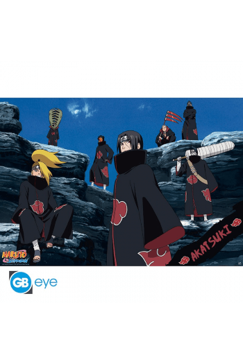 Naruto Shippuden - Poster Maxi 91.5X61 - Akatsuki - slika proizvoda
