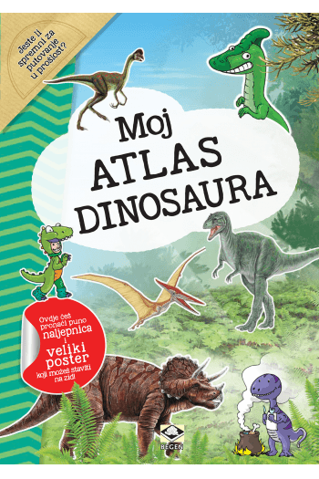 Moj atlas dinosaura  m.u. - naslovnica