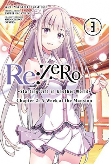 Re:ZERO -Starting Life in Another World-, Chapter 2: A Week at the Mansion, Vol. 3 (manga) - naslovnica